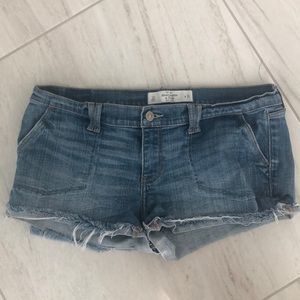 Abercrombie & Fitch Perfect Stretch Jean Shorts
